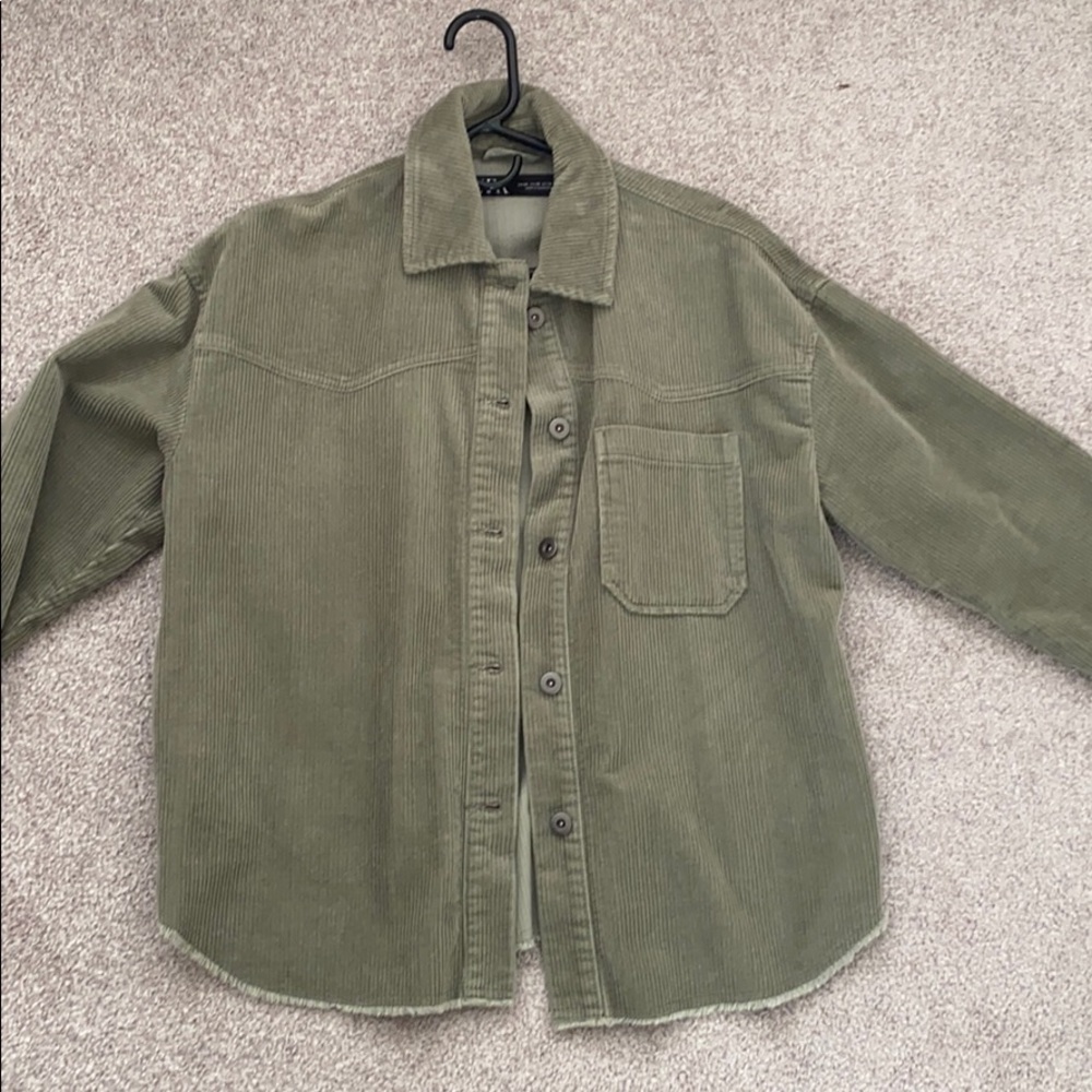 Zara shirt jacket